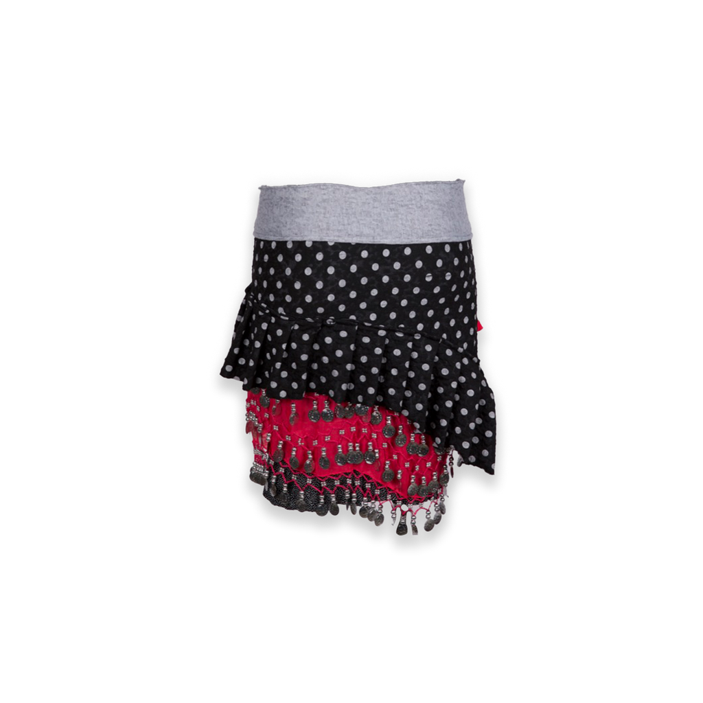 Polka Dotted Coin Skirt