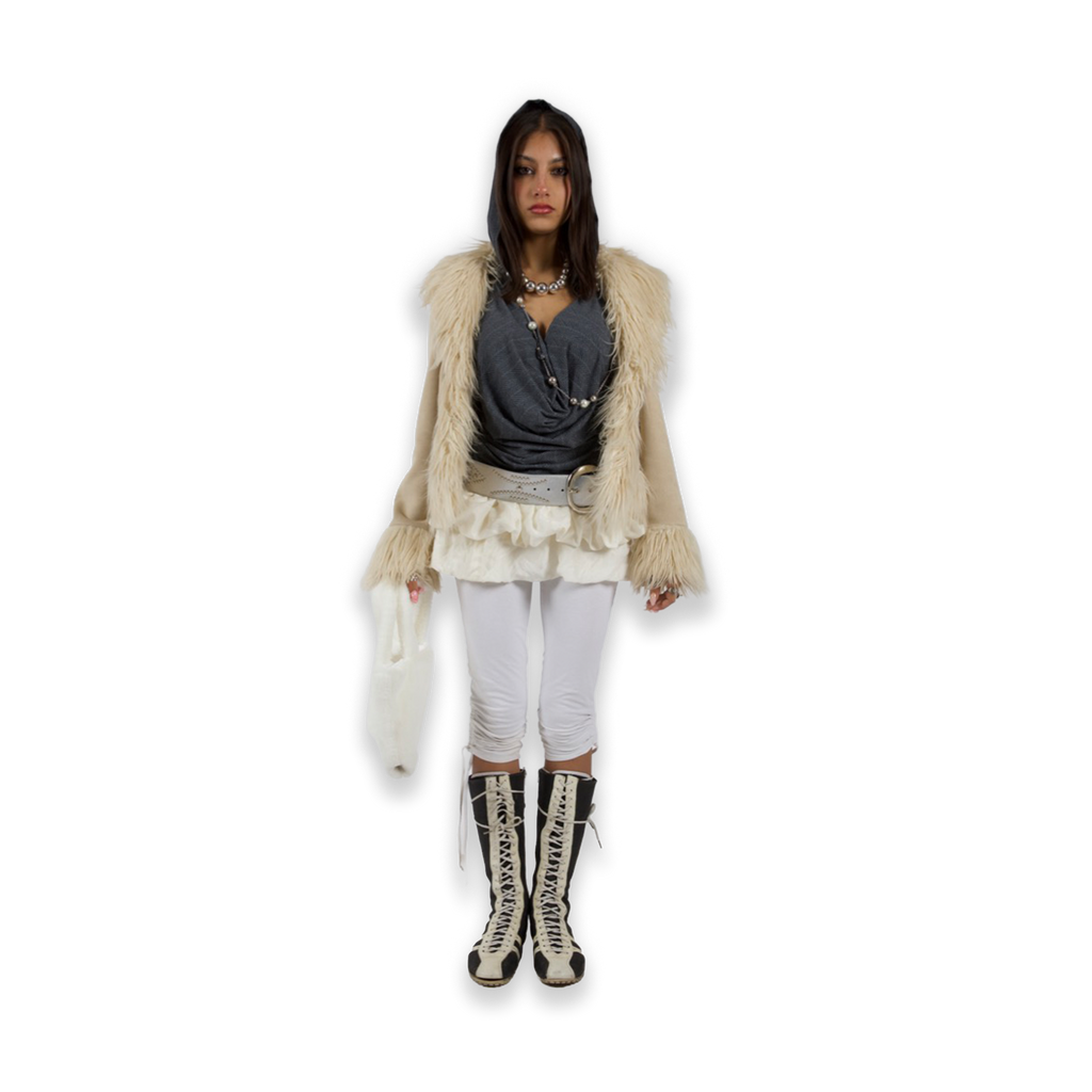 Silk Bubble Mini Skirt